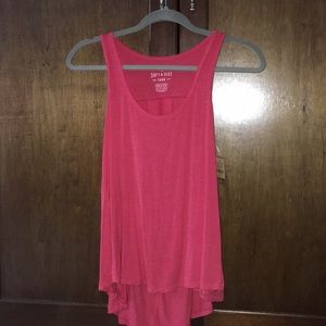 American eagle high low tank top
